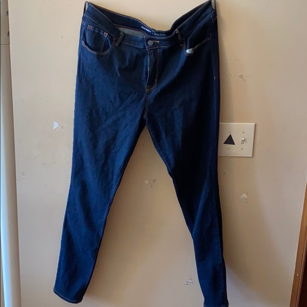 Old Navy Mid-Rise Rockstar Jeans